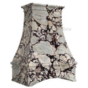 marble kitchen hood in Calacatta viola - Image 2