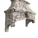 marble range hood in Calacatta viola - Image 2