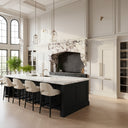 marble kitchen hood in Calacatta viola - Image 3