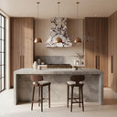 Stone range hood in Calacatta viola - Image 1