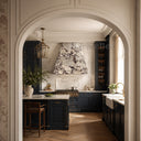 marble range hood in Calacatta viola - Image 3