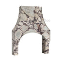 Stone vent hood in Calacatta viola - Image 3