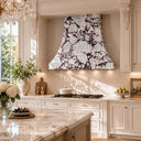 custom stone kitchen hoods in Calacatta viola - Image 3