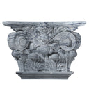Gray Marble Corinthian Column Capitals