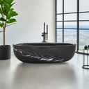 Marble Bathtub made of black marble Nero Marguia