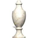 White Marble Pillar Tops