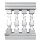Gray Stone Balustrade