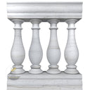 Beige Travertine Outdoor Railing For Stone Steps
