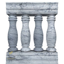 Beige Granite Step Railings