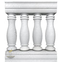 Beige Granite Step Railings