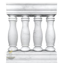 Beige Granite Step Railings