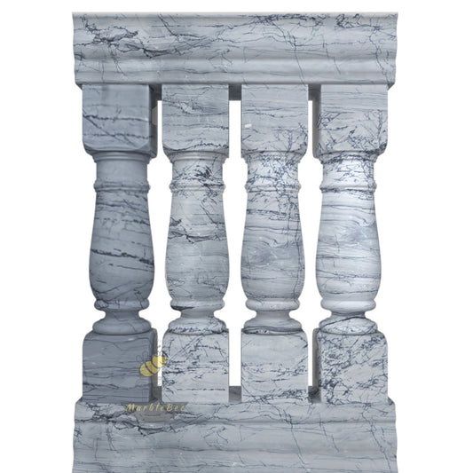 White Marble Balusters