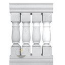 White Marble Balusters