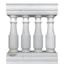 Gray Granite Step Railings