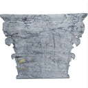 Gray Marble Corinthian Capital Architecture