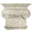 Gray Marble Ionic Capital