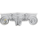 White Marble Corner Ionic Capital