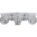 White Marble Corner Ionic Capital