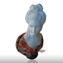 Graceful Neoclassical Woman Bust Sculpture