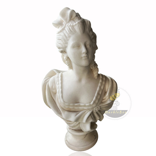 Marble Bust of Marie Antoinette