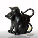 Black Limestone Marble Cat