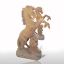 Sunset Red Marble Horse