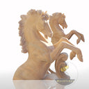 Sunset Red Marble Horse