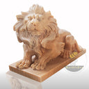 Sunset Red Marble Lions