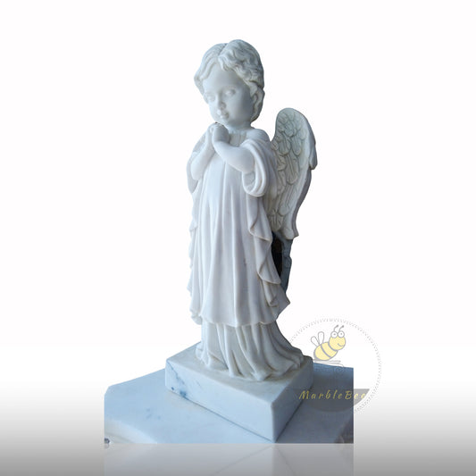 Angel Marble Statue Of Child