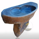 Marblebee Natural Stone Pedestal sink