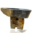 Marblebee Natural Stone Rustic Pedestal Sink