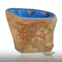 Marblebee Natural Stone Farmhouse Pedestal Sink