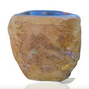 Marblebee Natural Stone Corner Basin And Pedestal