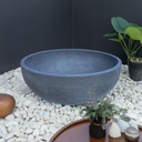 Marblebee Black Marble Bathtub with Matte Finish
