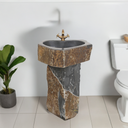 Marblebee Stone Basin Pedestal