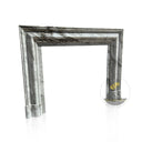 White Marble Fireplace Bolection Style
