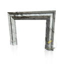 White Marble Fireplace Bolection Style