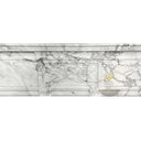 Arabescato White Marble Fireplace