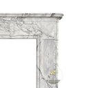 Arabescato White Marble Fireplace