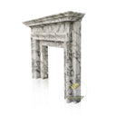 Marble Fire surround Arabescato