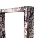 marble fireplace mantel shelf Calacatta Viola