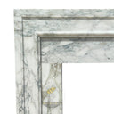 Marble fireplace surround Italian Arabescato