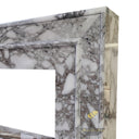 Modern Arabescato Fireplace Surround