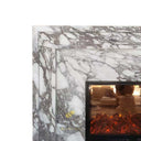 Marble Fire Surround Italian Arabescato