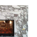 Marble Fire Surround Italian Arabescato