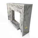 Arabescato Marble Fireplace Mantel