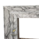 Arabescato Marble Fireplace Mantel