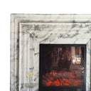 Large Arabescato Marble Fire Surround
