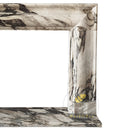 Modern Marble Fireplace Surround Calacatta Viola