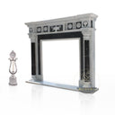Black Marble Fireplace Victorian Style